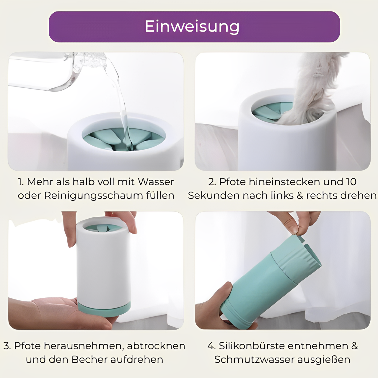 Pfotenreiniger